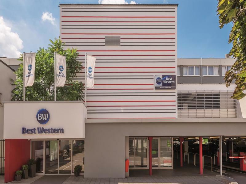 Best Western Hotel Darmstadt Mitte Экстерьер фото
